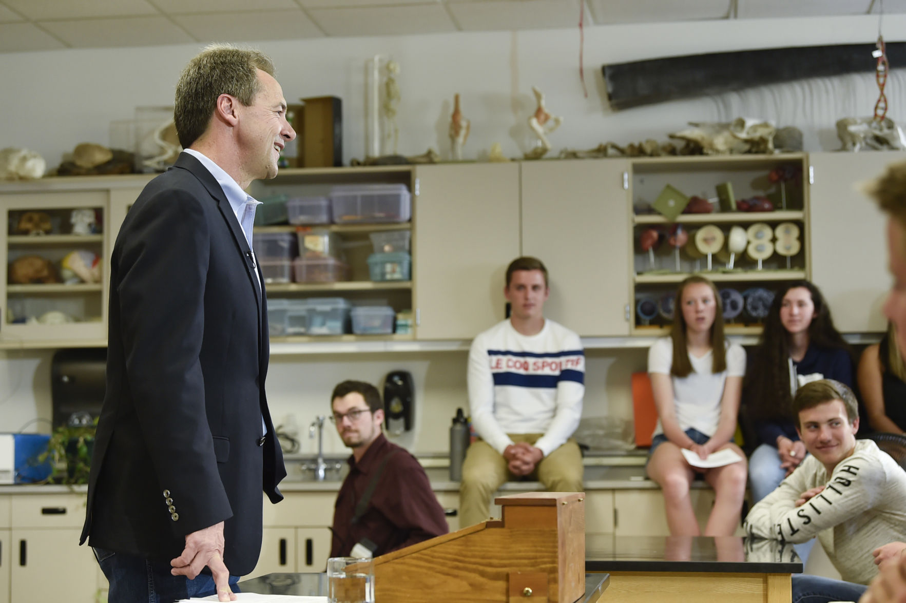 Gov. Steve Bullock, Democratic presidential candidate, officially announces